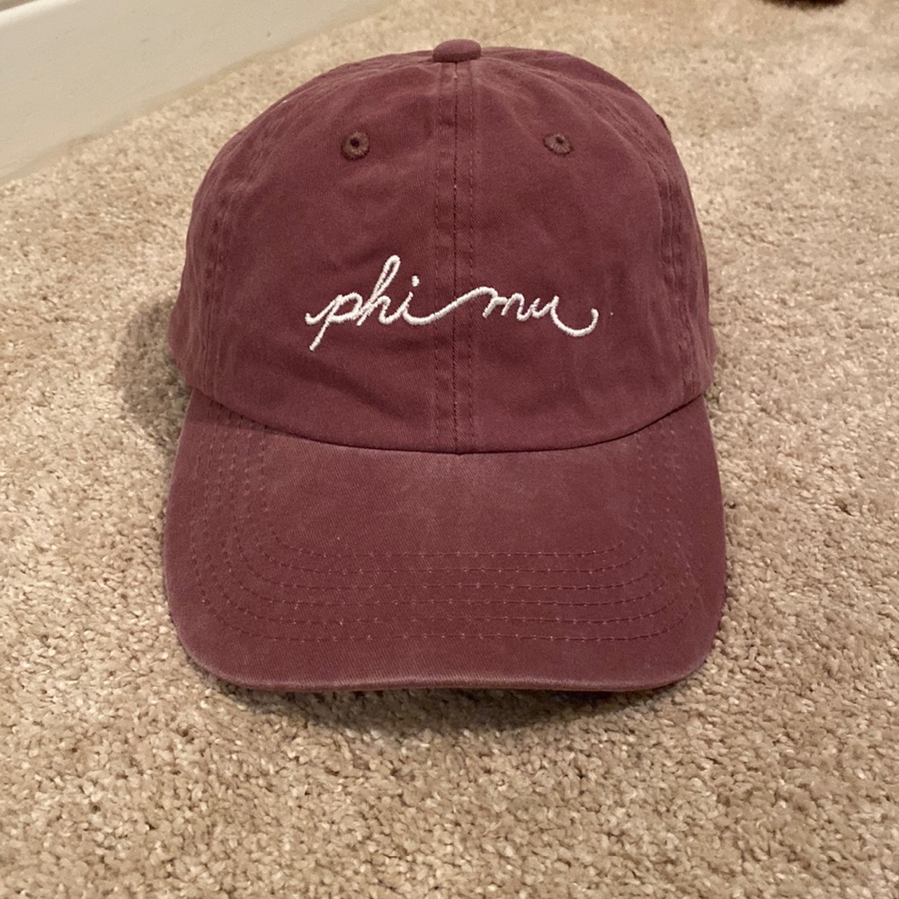 Phi Mu sorority hat